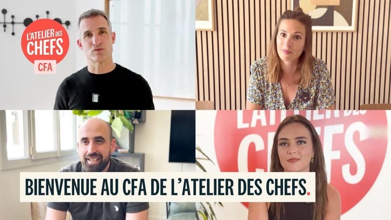 Bienvenue au CFA de L'atelier des Chefs