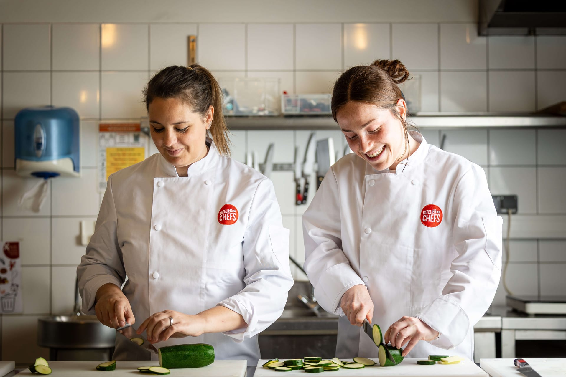 Jeune apprenti en formation digitale au CFA de L'atelier des Chefs