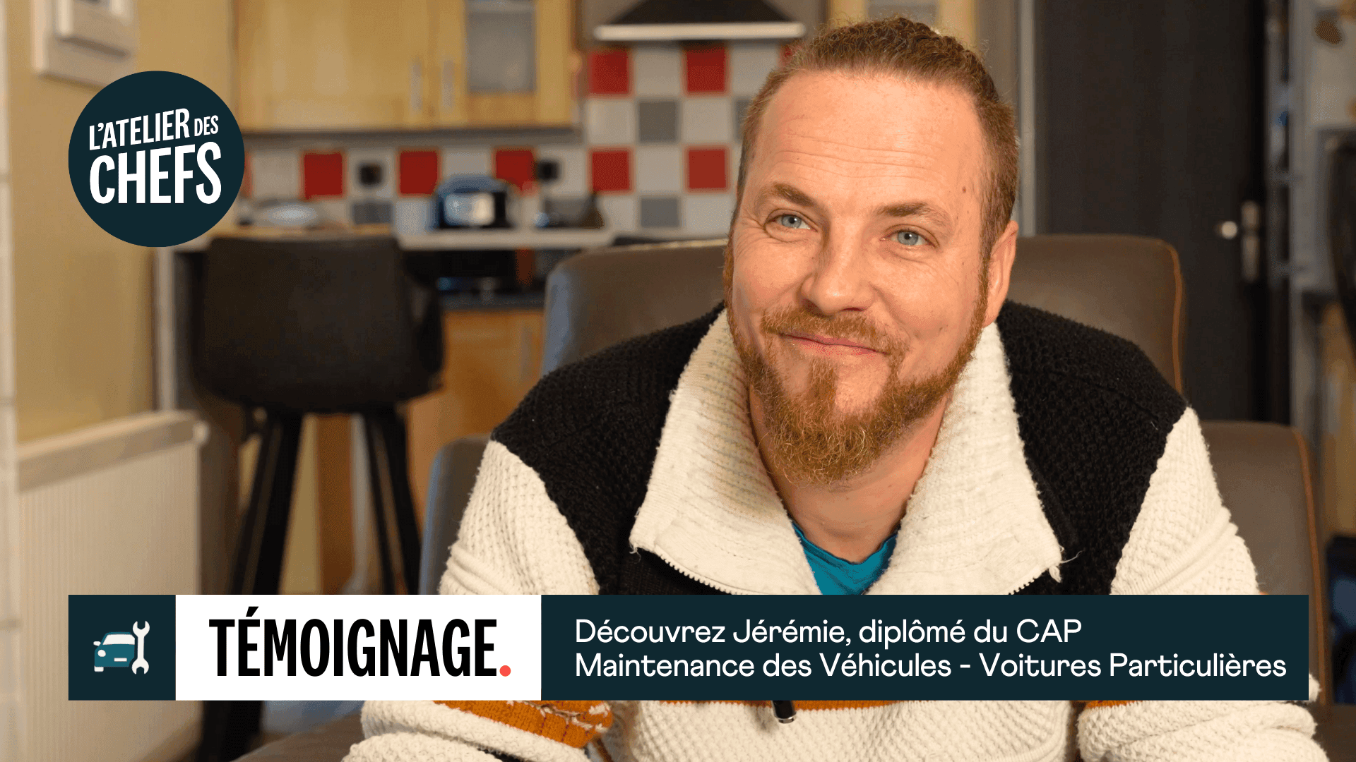 À la rencontre de Jérémie, diplômé du CAP MVA