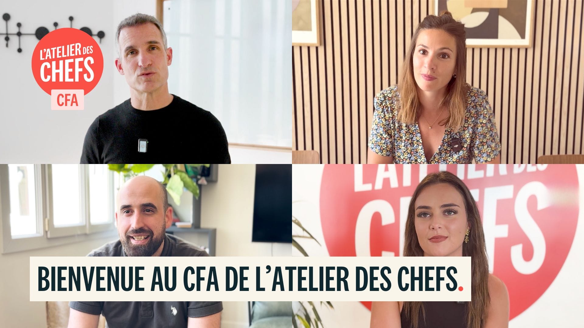 Bienvenue au CFA de L'atelier des Chefs